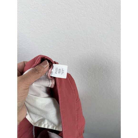 J.Crew Women's Size 14 Frankie Bermuda Chino Shorts 9” Stretch Dusty Red - Picture 8 of 9